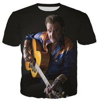 Tee-shirt Johnny Hallyday Son rêve américain | Johnny Hallyday Fanclub