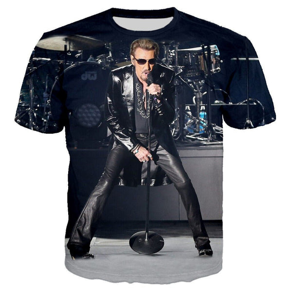 Tee-shirt Johnny Le BOSS #2 12 modèles | Johnny Hallyday Fanclub
