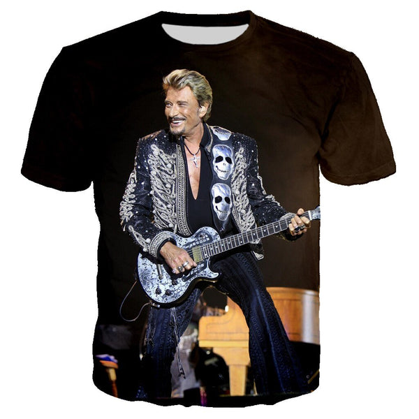 Tee-shirt Johnny Le BOSS #2 12 modèles | Johnny Hallyday Fanclub