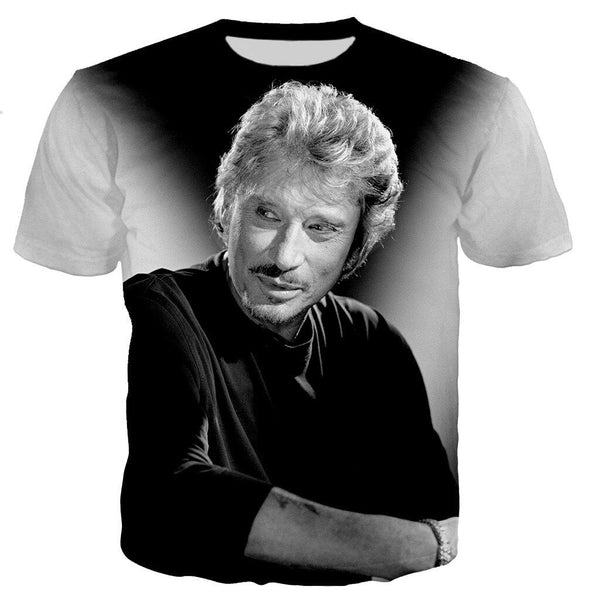 Tee-shirt Johnny Le BOSS #2 12 modèles | Johnny Hallyday Fanclub