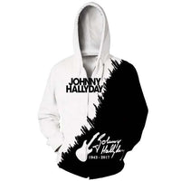 Veste zippée JOHNNY HALLYDAY 1943-2017 #1 | Johnny Hallyday Fanclub